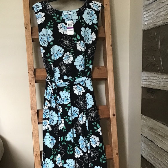 NWT Charter Club Floral Sleeveless Dress, Size XXL - Picture 3 of 5